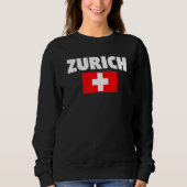 Zurich Switzerland Sweatshirt (Vorderseite)