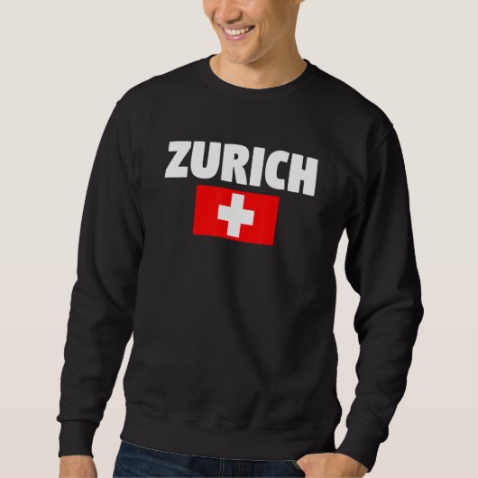 Zurich Switzerland Sweatshirt (Vorderseite)