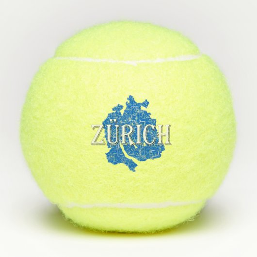 Zürich Tennisbälle (Vorderseite)