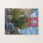 Zürich Tram Schweiz Jigsaw Puzzle (Horizontal)