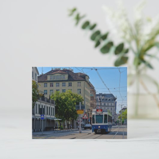 Zürichbahn Postkarte (Stehend Vorderseite)