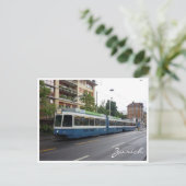 Zürichbahn Postkarte (Stehend Vorderseite)