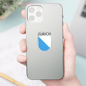 Zürichisches Wappen Aufkleber (Telefon)