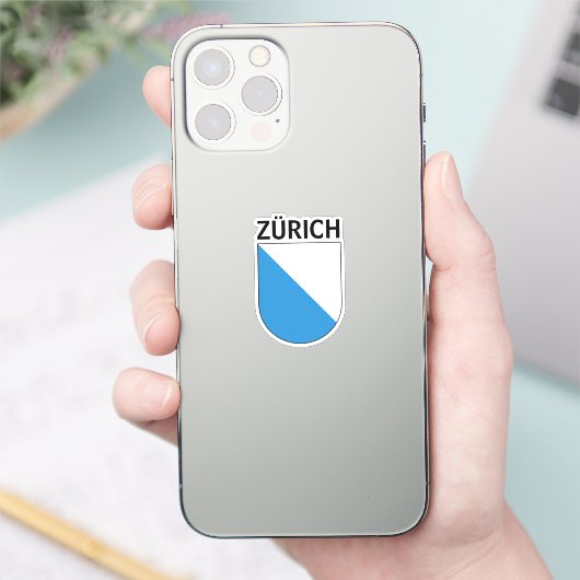 Zürichisches Wappen Aufkleber (Telefon)