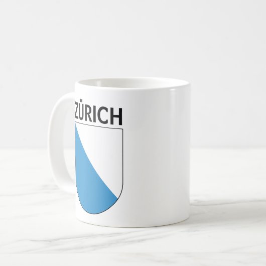 Zürichisches Wappen Kaffeetasse (Vorderseite Links)