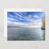 Zürichsee Feiertagspostkarte (Vorne/Hinten)