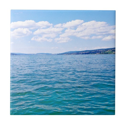 Zürichsee Fliese (Vorderseite)