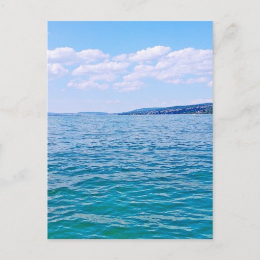 Zürichsee Postkarte (Vorderseite)