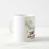 Zürichsee - Schweiz Karte Kaffeetasse (Vorderseite Links)