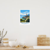 Zürichsee Schweiz Reisen Print Poster (Küche)