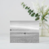 Zürichsee Single Sculler Feiertagspostkarte (Stehend Vorderseite)