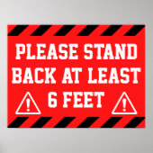 Zurück 1,5 m poster (Vorne)