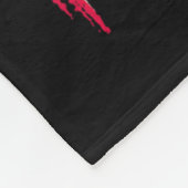 Zurück) 45 47 Trump 2024 Amerikanische Flagge Fleecedecke (Ecke)