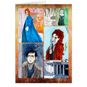 Zurück am alten Haus Card*