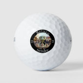 Zurück an Absender lustiger Außerirdischer Golfball (Vorderseite)