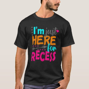 Zurück an der Schule für den Zugang T-Shirt