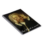 Zurück an die Arbeit - Bach-Notebook Notizblock (Rechte Seite)