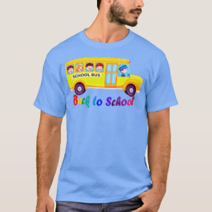 zurück auf den Schulaufkleber T-Shirt
