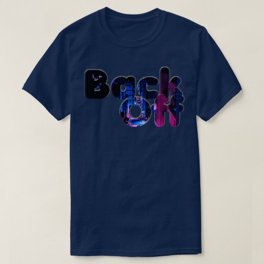 Zurück aus 1 T-Shirt (Design vorne)