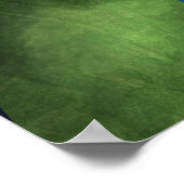 Zurück aus der Leerlaufkante Poster (Ecke)