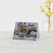 Zurück aus Kampf gegen diese schwache Inspirations Karte (Gelbe Blume)