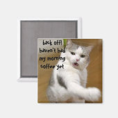 "Zurück aus" Magnet (Vorderseite/Rückseite)