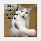 "Zurück aus" Magnet (Vorne)