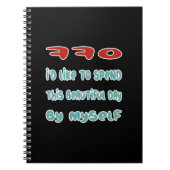 Zurück aus notizblock (Vorderseite)