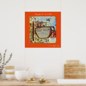 Zurück Austin Kerby Lane Druck Poster (Küche)