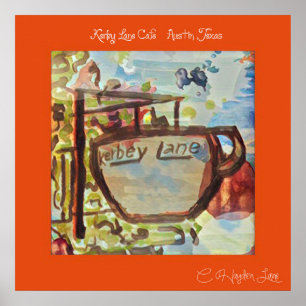 Zurück Austin Kerby Lane Druck Poster