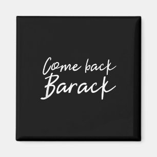 Zurück Barack T Shirt ich Miss Obama Präsident Gi Magnet