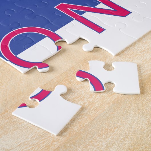 Zurück Bay Boston Skyline Illustration Puzzle (Seite)