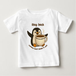 Zurück bleibe: Koffeinbelastung Baby T-shirt