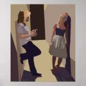 Zurück Bühne im Konzert Poster (Vorne)