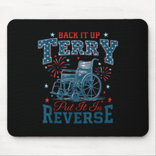 Zurück damit Terry Rückwärtsgang einlegen Lustiger Mousepad