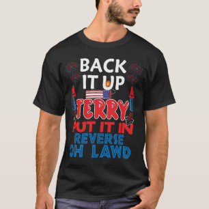 Zurück damit Terry Shirt Fourth of July Lustig Rüc