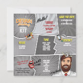 (ZURÜCK) EDITABLE DT-ÜBERLEBENSKIT 1 EINLADUNG (Rückseite)