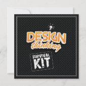 (ZURÜCK) EDITABLE DT-ÜBERLEBENSKIT 1 EINLADUNG (Vorderseite)