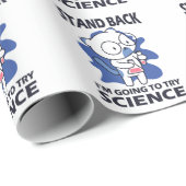 Zurück - Erlebnisexperimentieren mit Katzenwissens Geschenkpapier (Rolleneckpunkt)