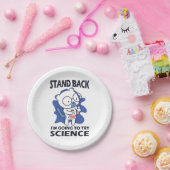 Zurück - Erlebnisexperimentieren mit Katzenwissens Pappteller (Party)