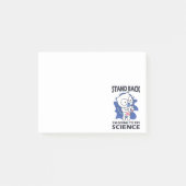 Zurück - Erlebnisexperimentieren mit Katzenwissens Post-it Klebezettel (Vorderseite)