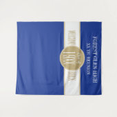 ZURÜCK! Foto-Hintergrund der Klasse Wiedersehen Wandteppich (Vorderseite (Horizontal))