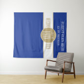 ZURÜCK! Foto-Hintergrund der Klasse Wiedersehen Wandteppich (Beispiel (Horizontal))