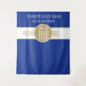 ZURÜCK! Foto-Hintergrund der Klasse Wiedersehen Wandteppich (Vorderseite)