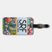 Zurück für Eltern oder Kinder Gepäckanhänger (Rückseite horizontal)