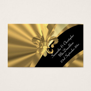 Zurück, goldene Gastgeschenk Hochzeit danke