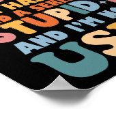 Zurück habe ich eine verrückte Tante, die Zornprob Poster (Ecke)