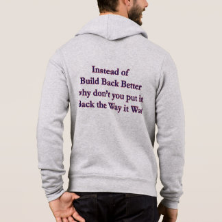 Zurück Hoodie