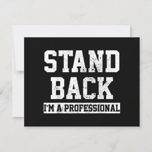 Zurück, ich bin Beruflich (Vorderseite)