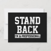 Zurück, ich bin Beruflich (Rückseite)